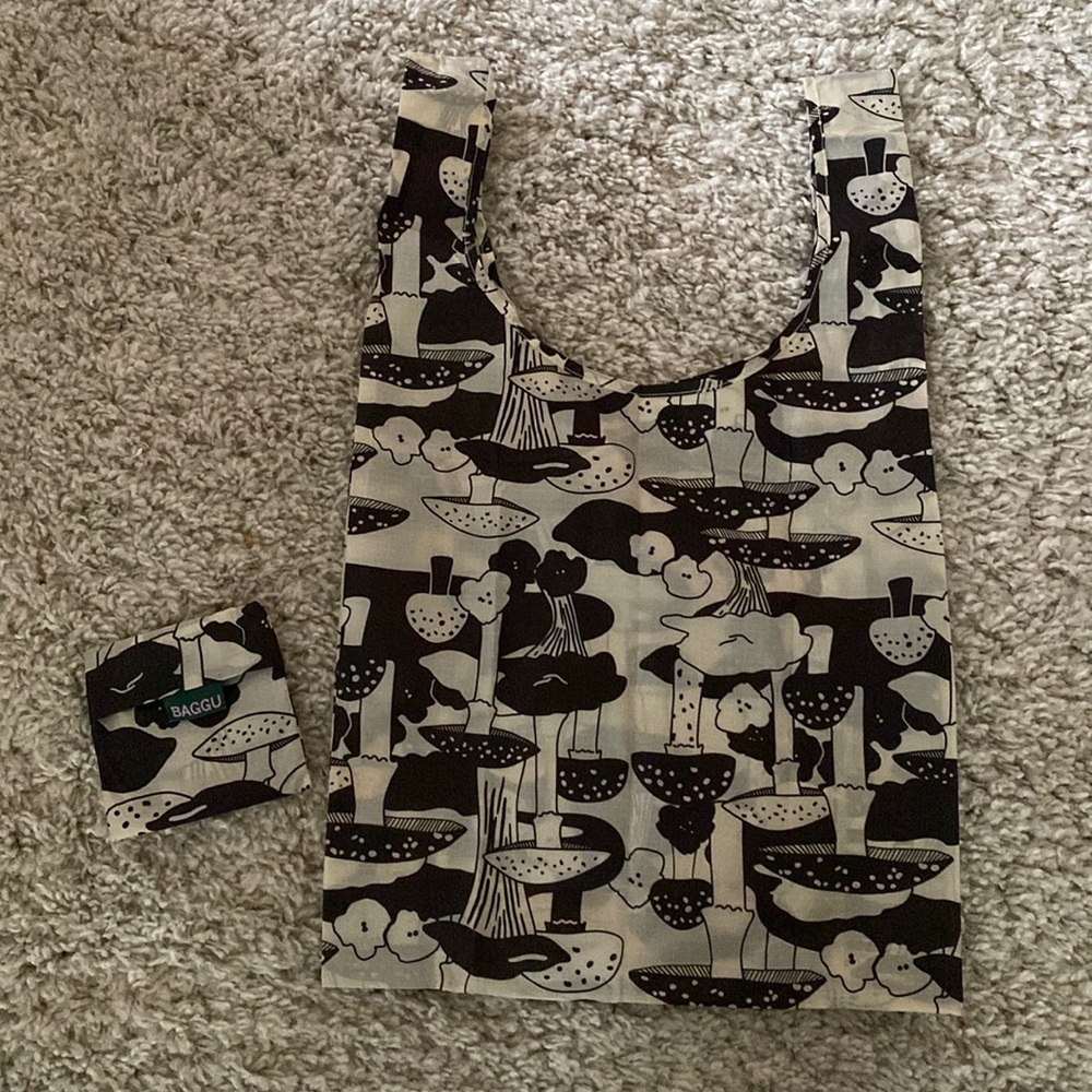 BAGGU Standard Baggu Reusable Bag, Mushrooms